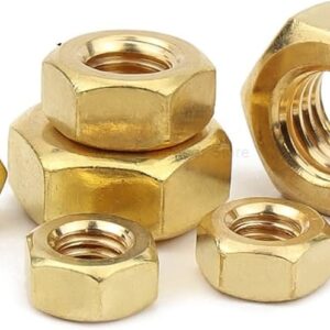 Hex Brass Nuts